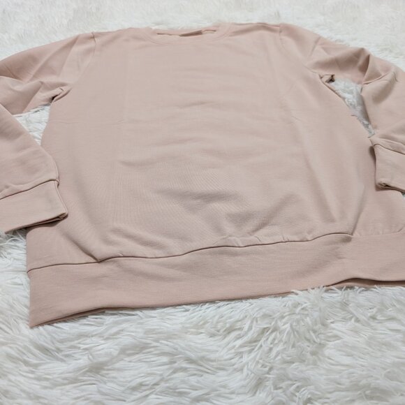 Coccodrilla Unisex Cream Crew Neck Loopknit Long Sleeve Sweatshirt for 10Yr NWOT - Picture 2 of 6